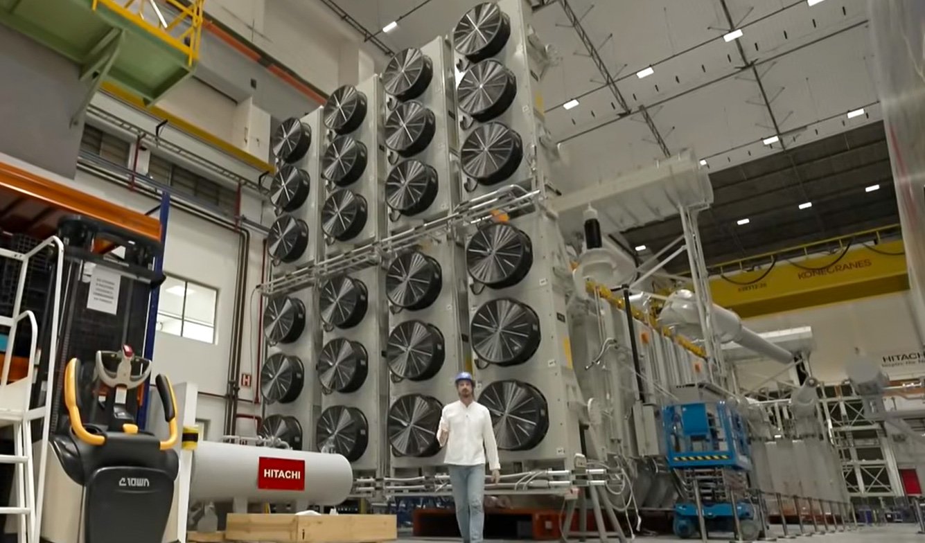 Transformador de 540 toneladas